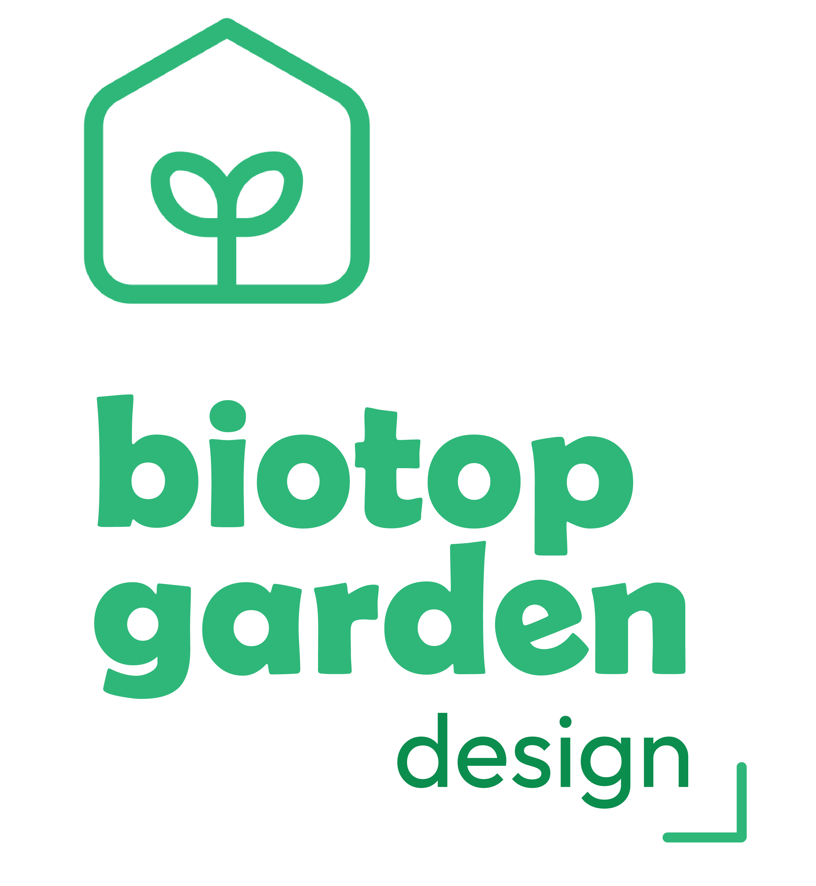 Logo biotop garden design